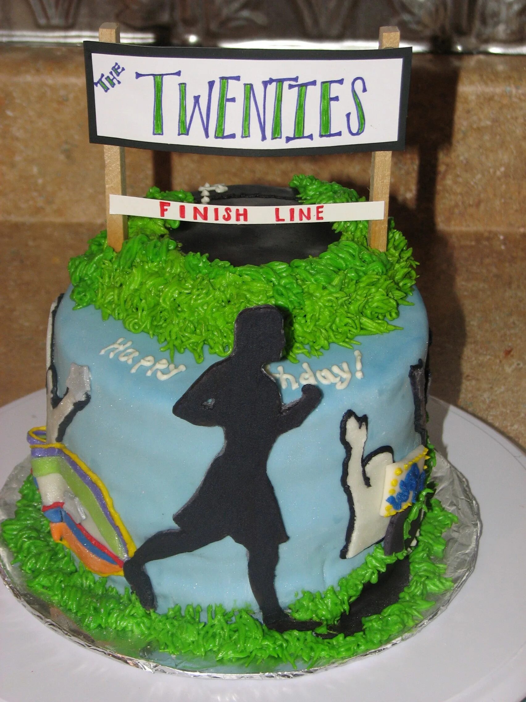 Running cake
