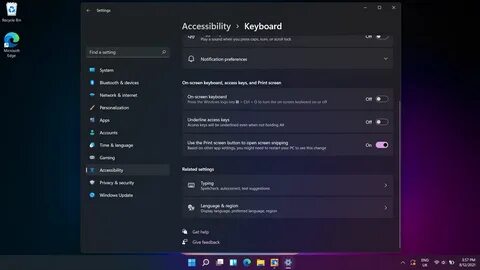 Как настроить экран на windows 11