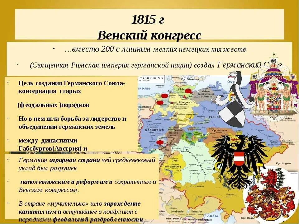 Германия на пути к европейскому лидерству кратко. Германия на пути к единству германский Союз. Венский конгресс Германия карта. Германия на пути к единству 1815 год. Германский Союз Венский конгресс.