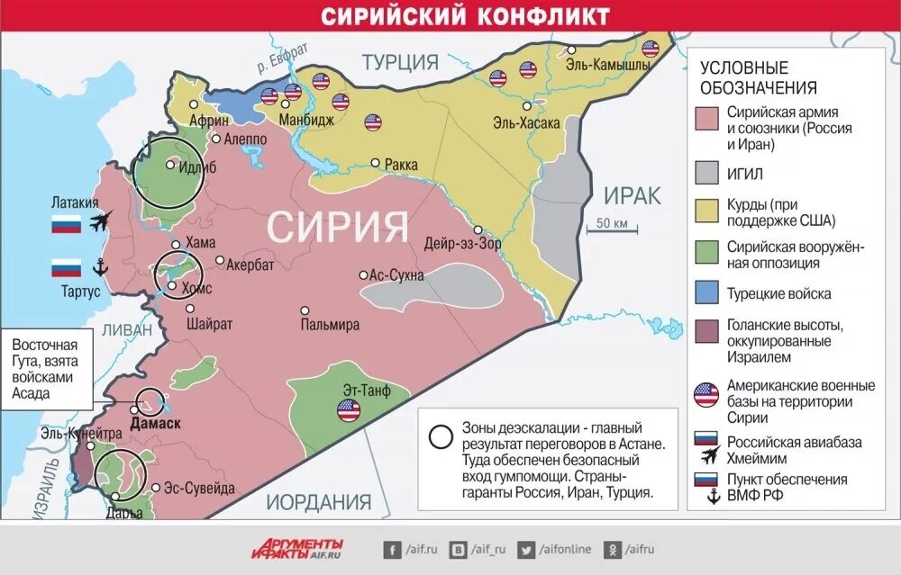 Союзные силы в сирии. Конфликт в Сирии карта. Карта гражданской войны в Сирии 2015.