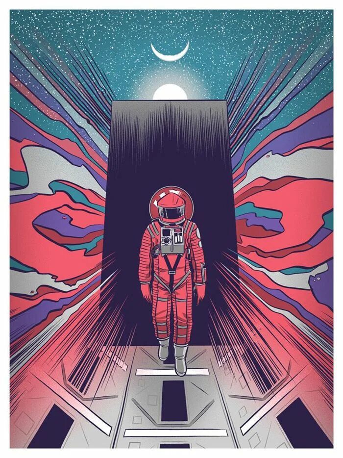 Back into space
