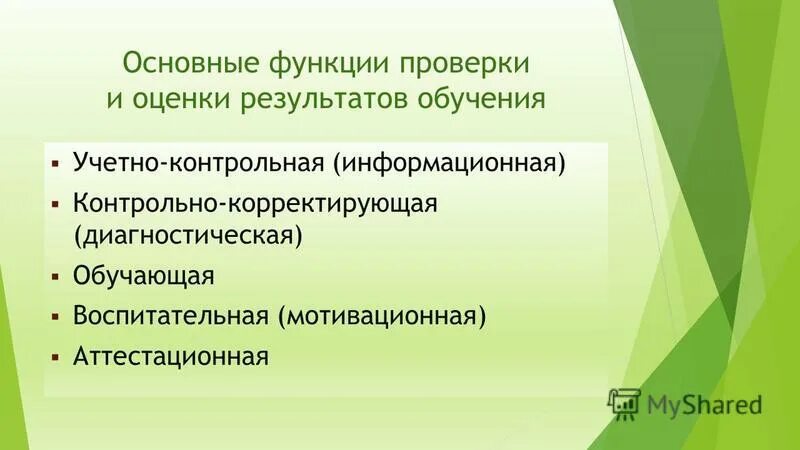 Оцените результаты обучения