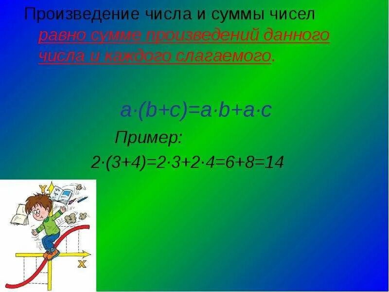 Сумма произведений. Произведение чисел. Сумма произведений произведение сумм. Сумма чисел и произведение чисел. Произведение цифры 7 класс