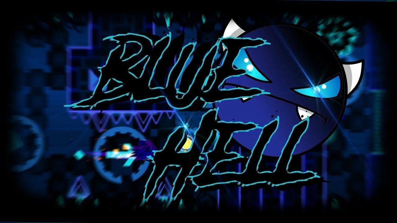 Dash hell. Хелл геометрии даш. blue hell geometry dash. geometry dash синий. хелл стиль геометри даш.
