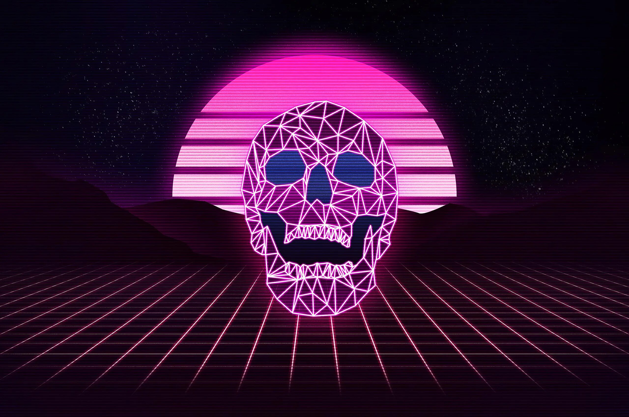 Dark synthwave