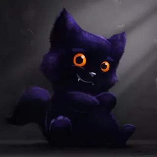 Игра в фиолетовые котик