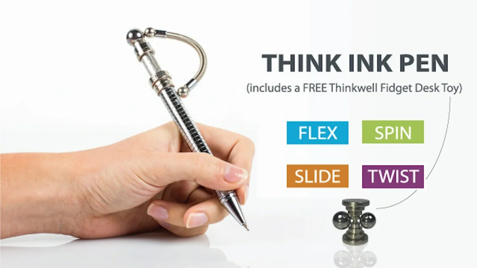 Think pen. Think Ink Pen. Ручка think Ink Pen магнитная антистресс. Фидгет пен ручка. Thinking Fidget Pen.