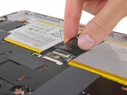 Battery surface