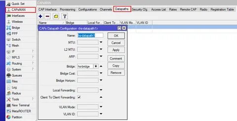 Mikrotik 7 capsman