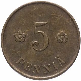 Монета финляндии 5