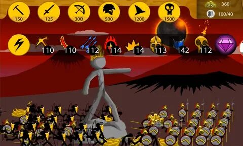 Stick wars много кристаллов