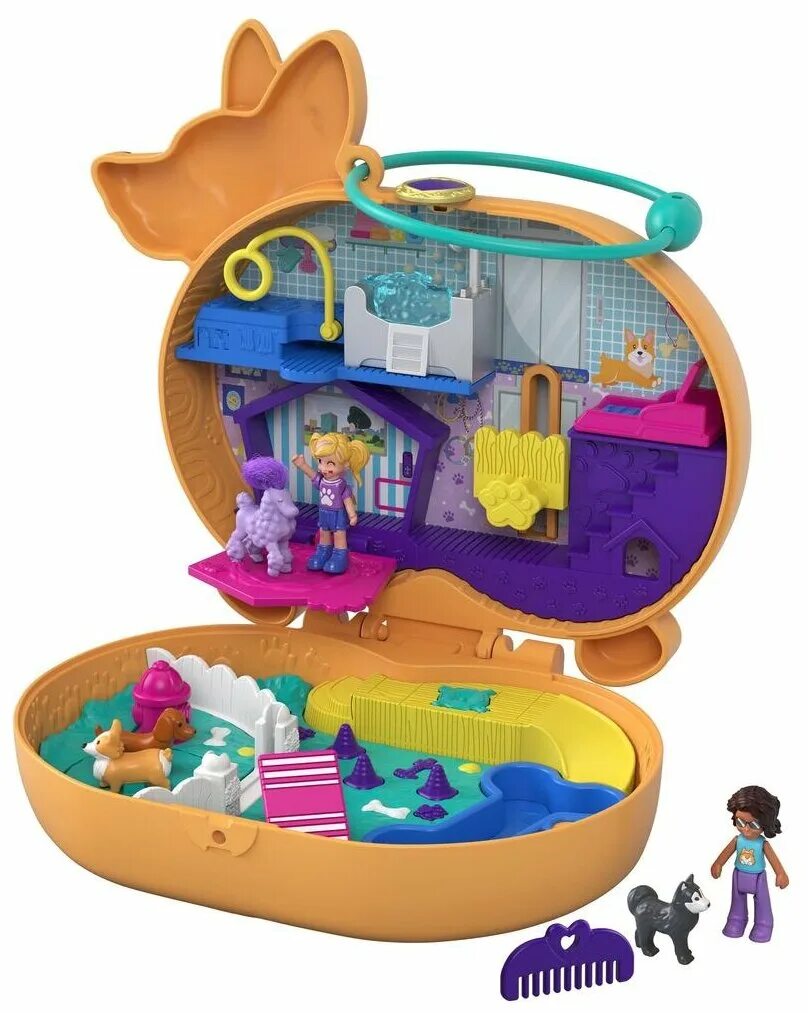 Polly go. Игровой набор mattel polly pocket. полли покет mattel pocket набор. polly pocket корги. полли покет товар набор еж и корги.