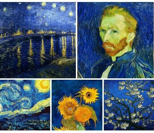Joel pinta el famoso lienzo de Van Gogh "Los girasoles" - YouTube