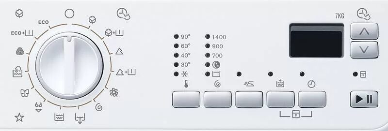 Стиральная машина электролюкс управление