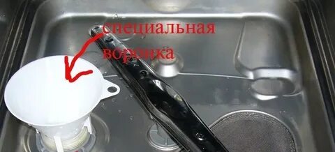 Закончилась соль в посудомойке