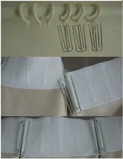 Как одевать шторы на крючки