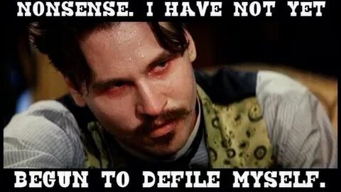 But myself