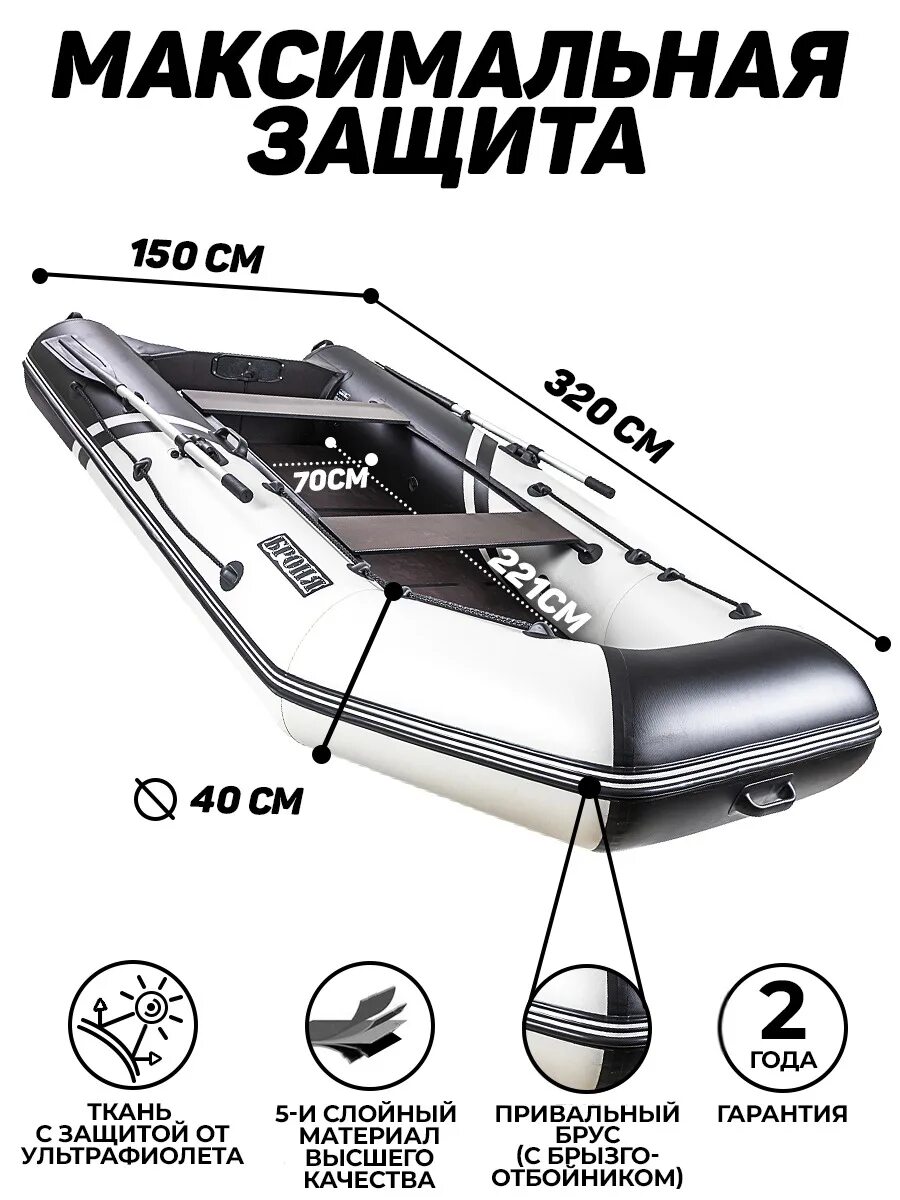 Лодка пвх бронь 320. Лодка ПВХ броня 320.