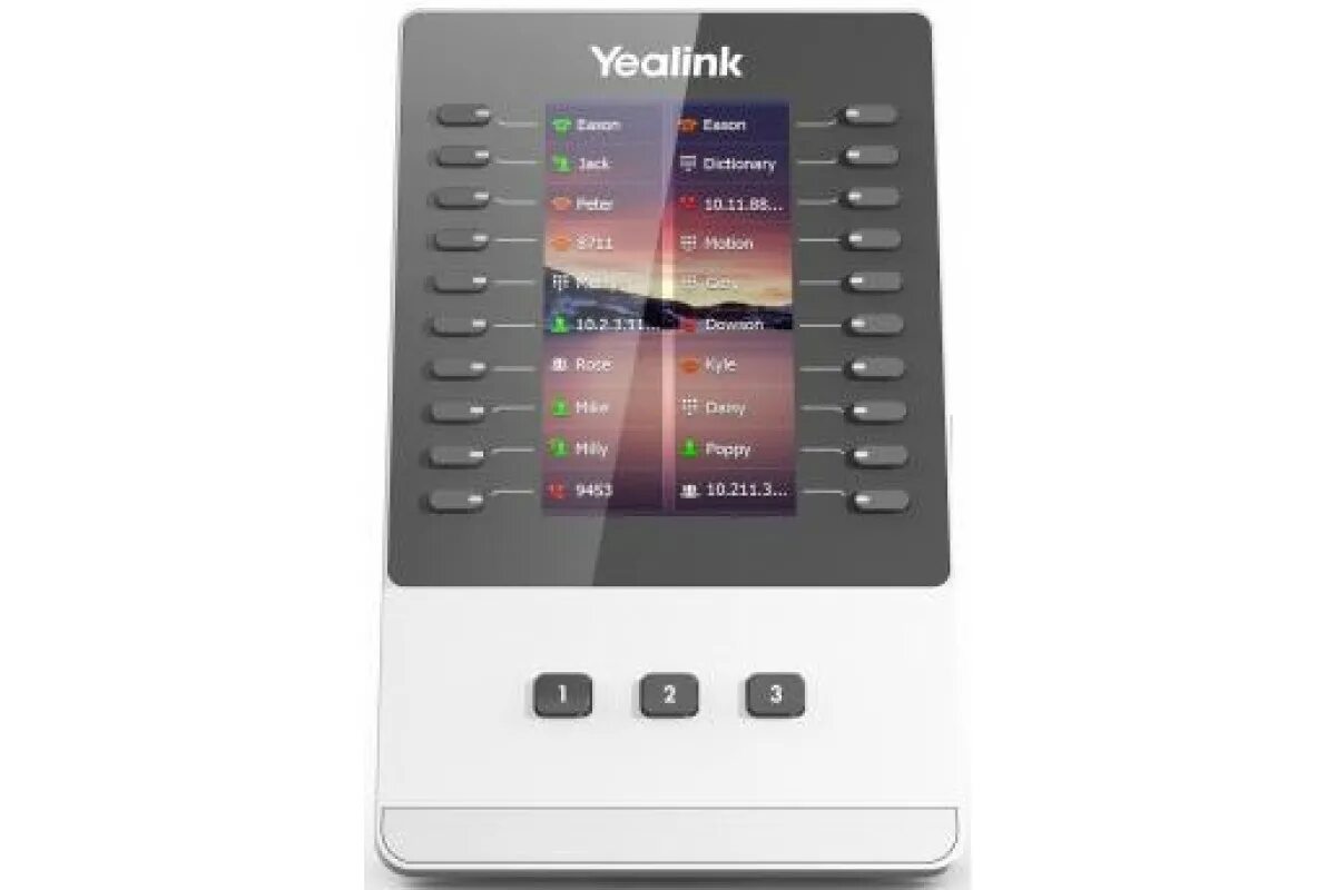 Yealink exp43. Модуль расширения Yealink exp43. SIP-телефоны Yealink exp43. Модуль расширения для SIP телефона Yealink exp43. Yealink SIP-t48u exp43.