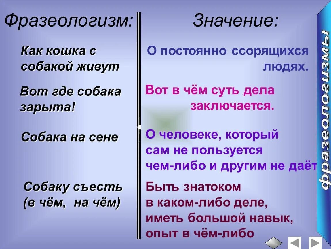 В нравах значение