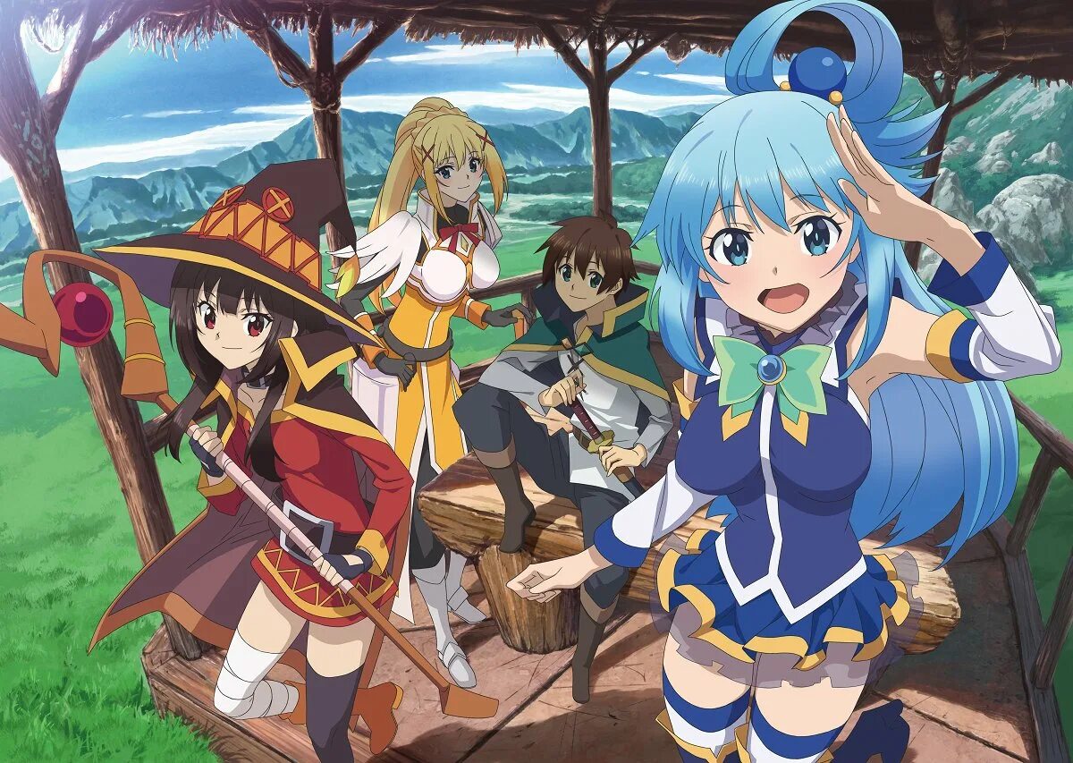 Kono ecf. Этот замечательный мир! / kono subarashii sekai ni shukufuku wo!. kono subarashii sekai ni shukufuku o 3. konosuba 2.