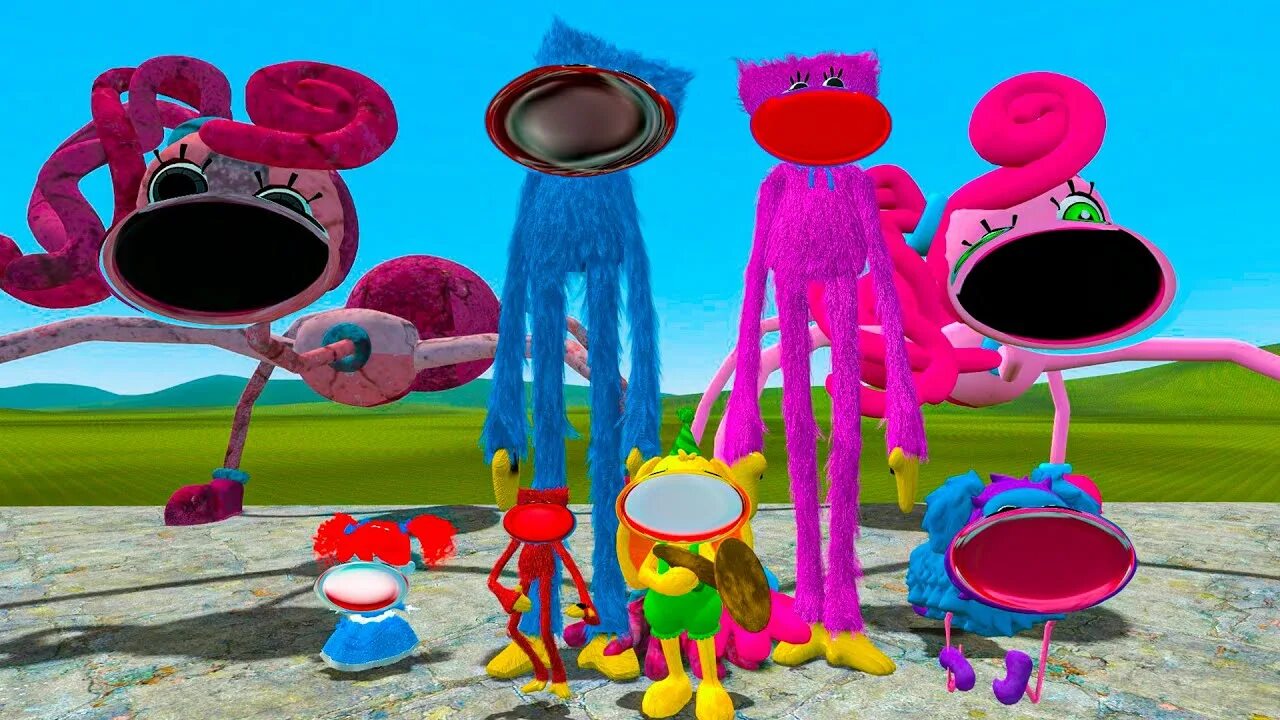 Gmod Poppy Playtime. Poppy Playtime all characters. Poppy Playtime characters. Poppy Play time персонажи собака гусеница. Мод на garry s mod poppy playtime