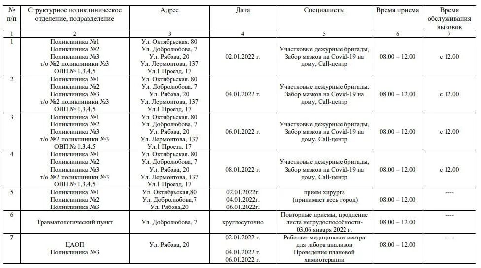 Расписание врачей каменск уральский. График работы поликлиник в праздничные. Графики работы в больнице. График работы поликлиник на праздничные дни районной больницы. График работы поликлиники.