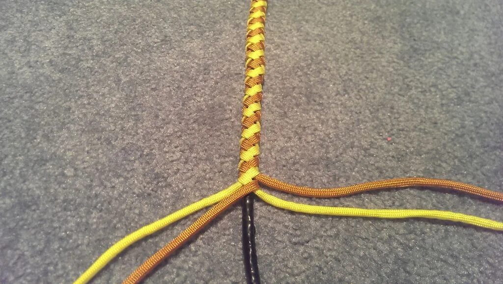 Плетение из веревки. Плетение нагайки. Плетение кнута. Оплетка шнуром палки.