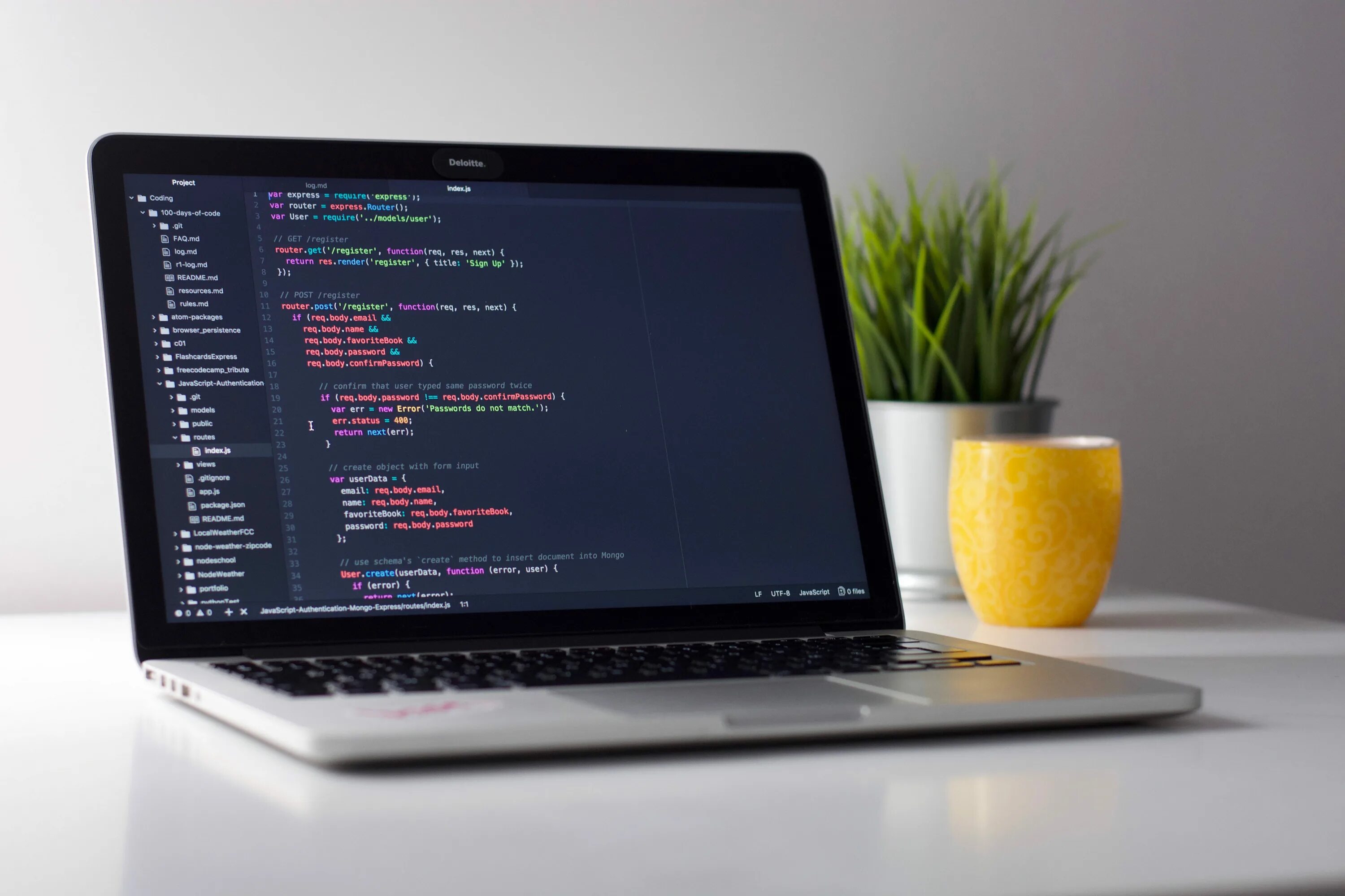 Web site code