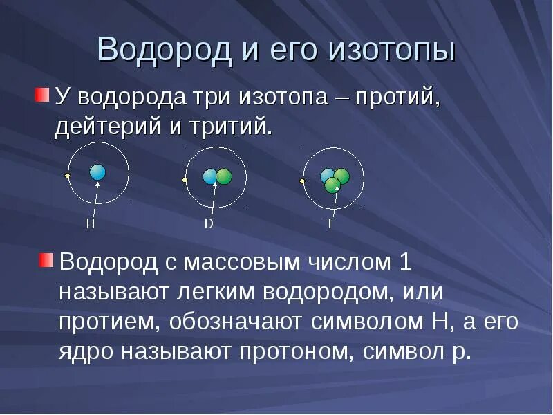 Массовое число дейтерия