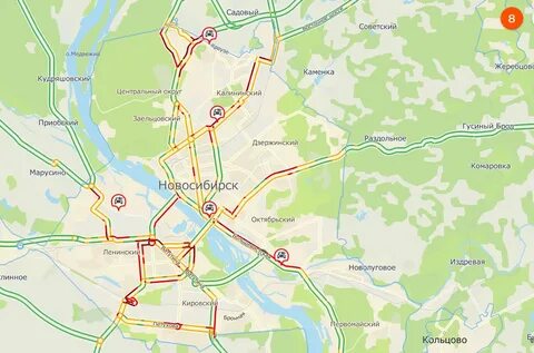 Новосибирск большевистская пробка
