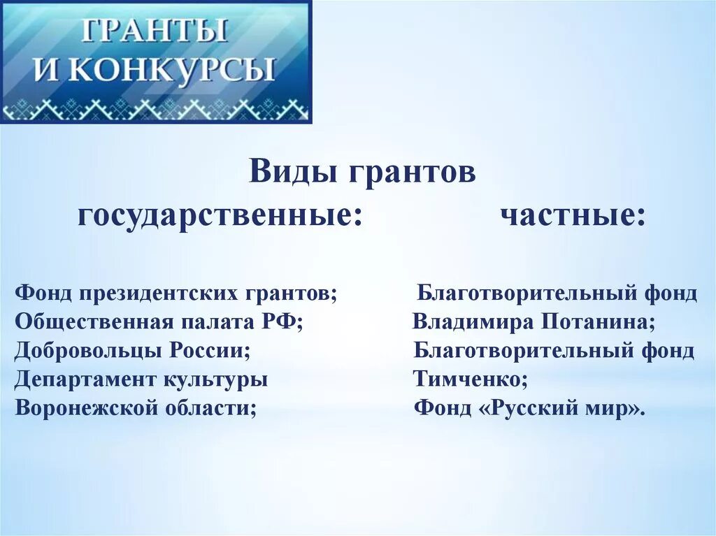 Конкурсы на объявление грантов. Конкурсы виды конкурсов. Виды грантов. Виды и типы грантов. Виды грантов в России.