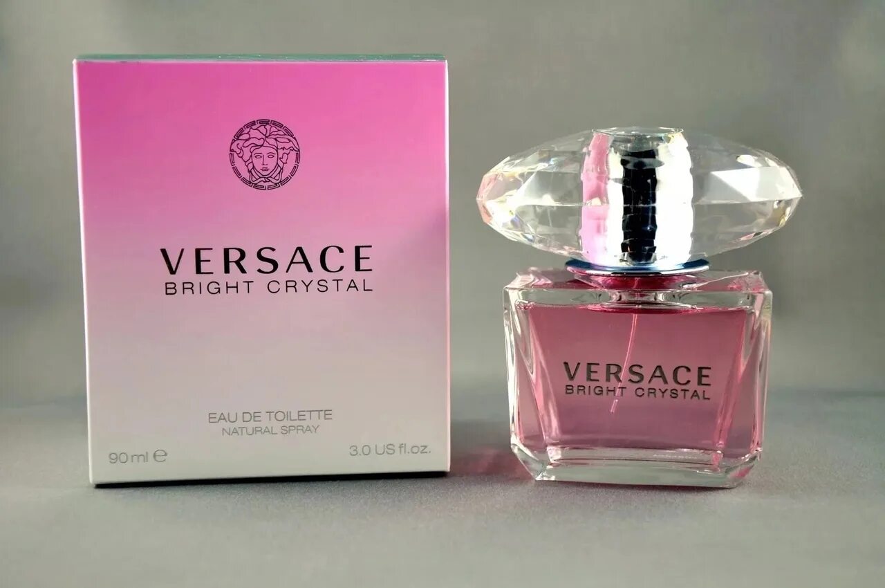 Versace Bright Crystal 90ml. Versace Bright Crystal 90 мл. Versace Bright Crystal EDT, 90 ml. Versace Bright Crystal 90ml (l). Вода версаче розовая