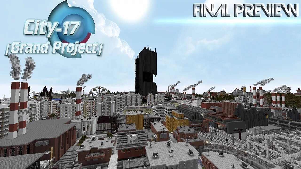 City 17 Grand Project. Халф лайф 2 Сити 17 майнкрафт. City-17 Grand Project карта. Карта City 17. Roblox city 17