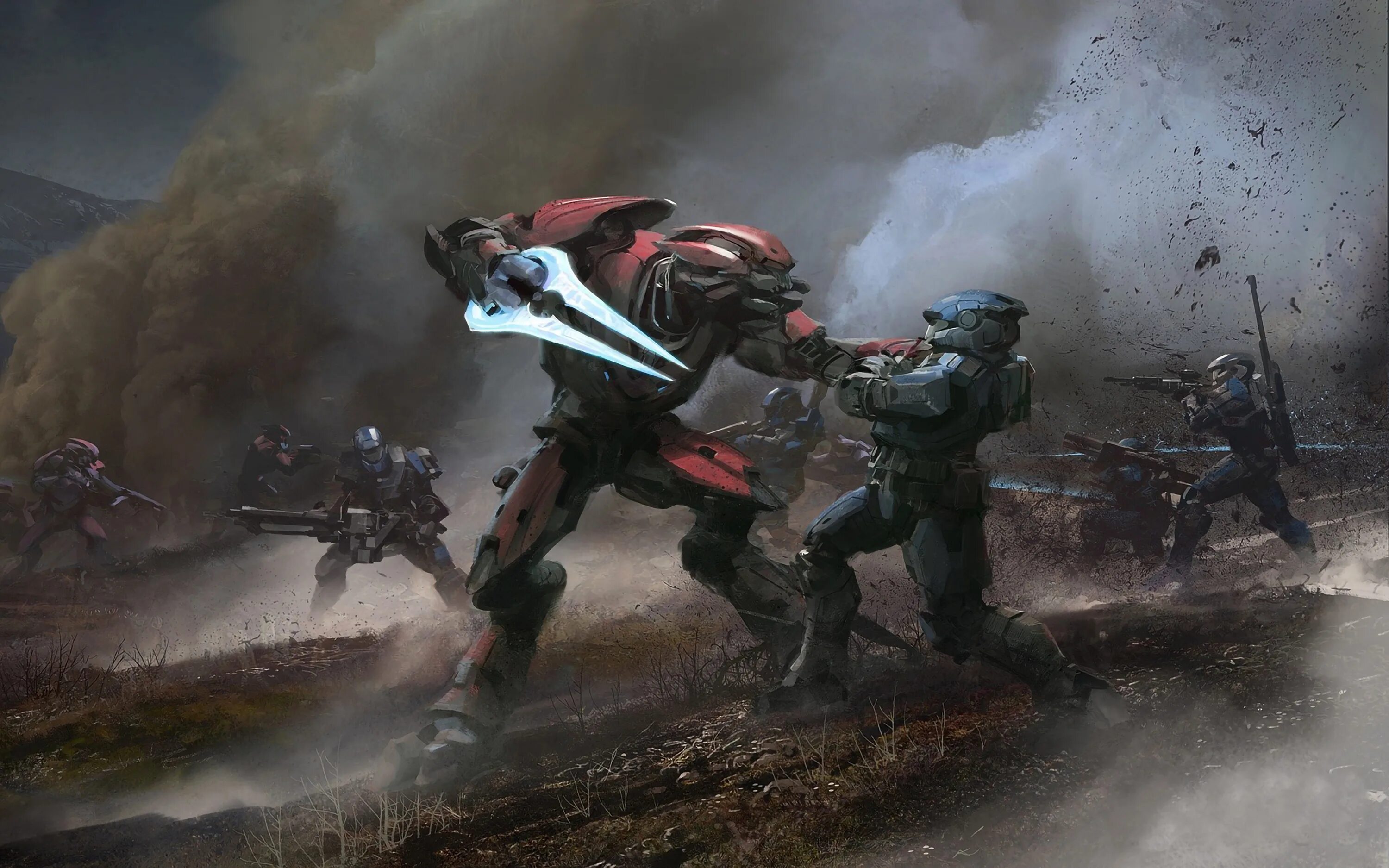 Battle res. Хейло Рич. Битва за землю Хало. Сангхейли Halo. Halo reach обои.