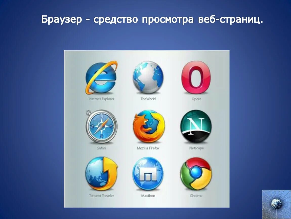 Средства просмотра web