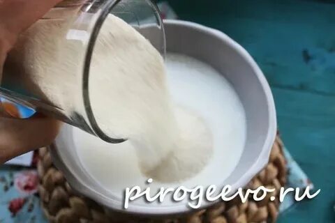 Манка кефир яблоко