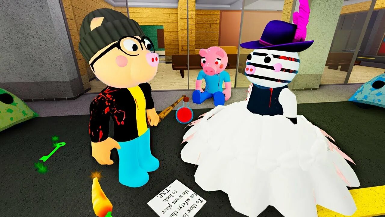 Папа и дочки roblox