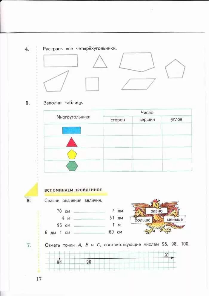 Решебник рудницкой 2 класс 1 часть. Заполни таблицу 2 класс математика рабочая. Математика рабочая тетрадь, многоугольники. Рабочая тетрадь математика 2 класс многоугольники и его элементы. Заполни таблицу многоугольники 2 класс рабочая тетрадь.