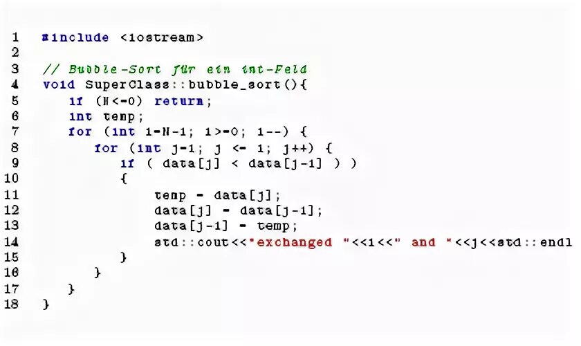 Bubble sort python