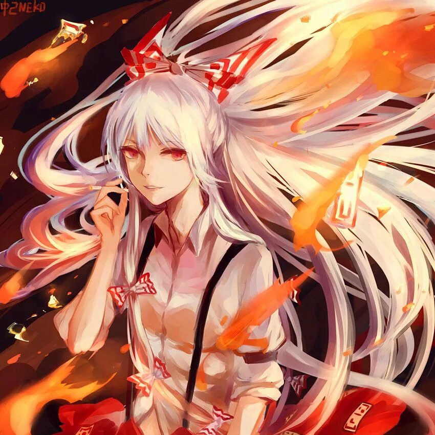 Тохо Моко Фудзивара. Фудзивара-но Моко Touhou. Fujiwara no mokou. Тохо Фудживара. Включи моко