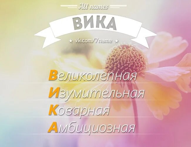 Кличка википедия. Имя Вика. Имя Вика по буквам. Расшифровка имени Вика по буквам. Разбор имени Вика.