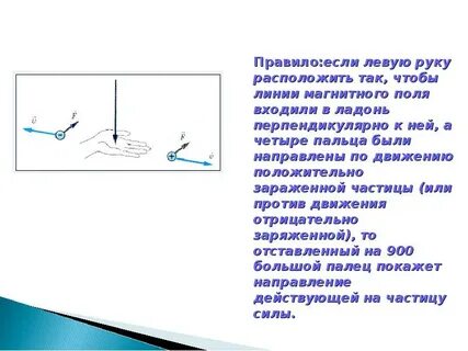 Магнитные линии перпендикулярны