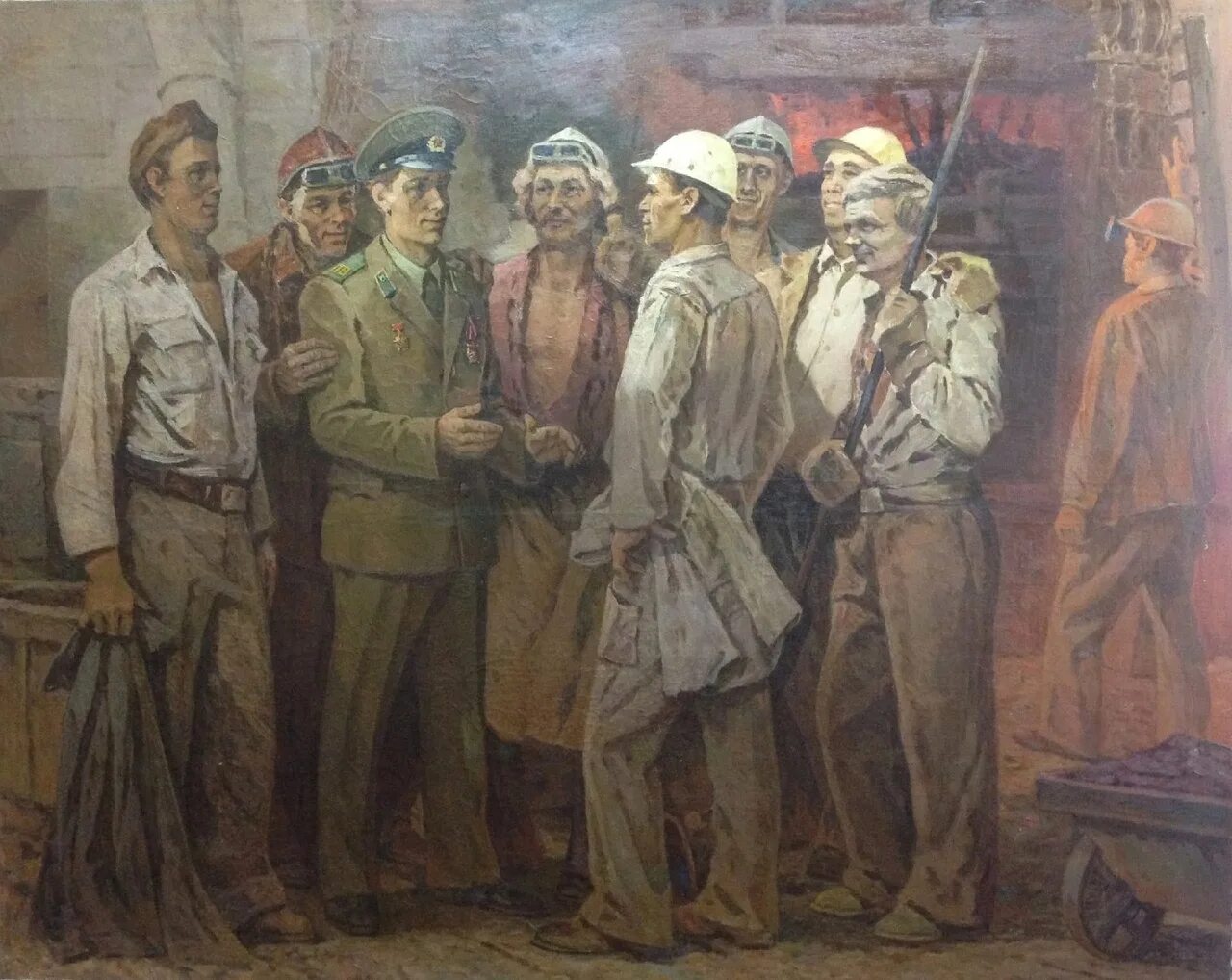 Возвращение в строй читать. Васильченко илья ефимович (1916 - 1992). васильченко илья ефимович (юхимович) «возвращение в бригаду». советское искусство соцреализм. рабфаковцы картина.