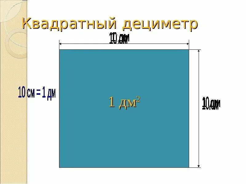 Сколько см квадратных в метре квадратном. 100 мм это дм. 1 квадратный дм 1 квадратный см. 1 квадратный дециметр. Квадратный дециметр.