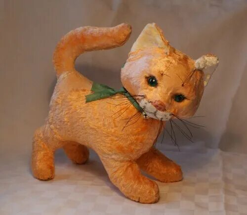 Старая игрушка кот. Игрушка рыжий кот. кот рыжий игрушка из 90х.