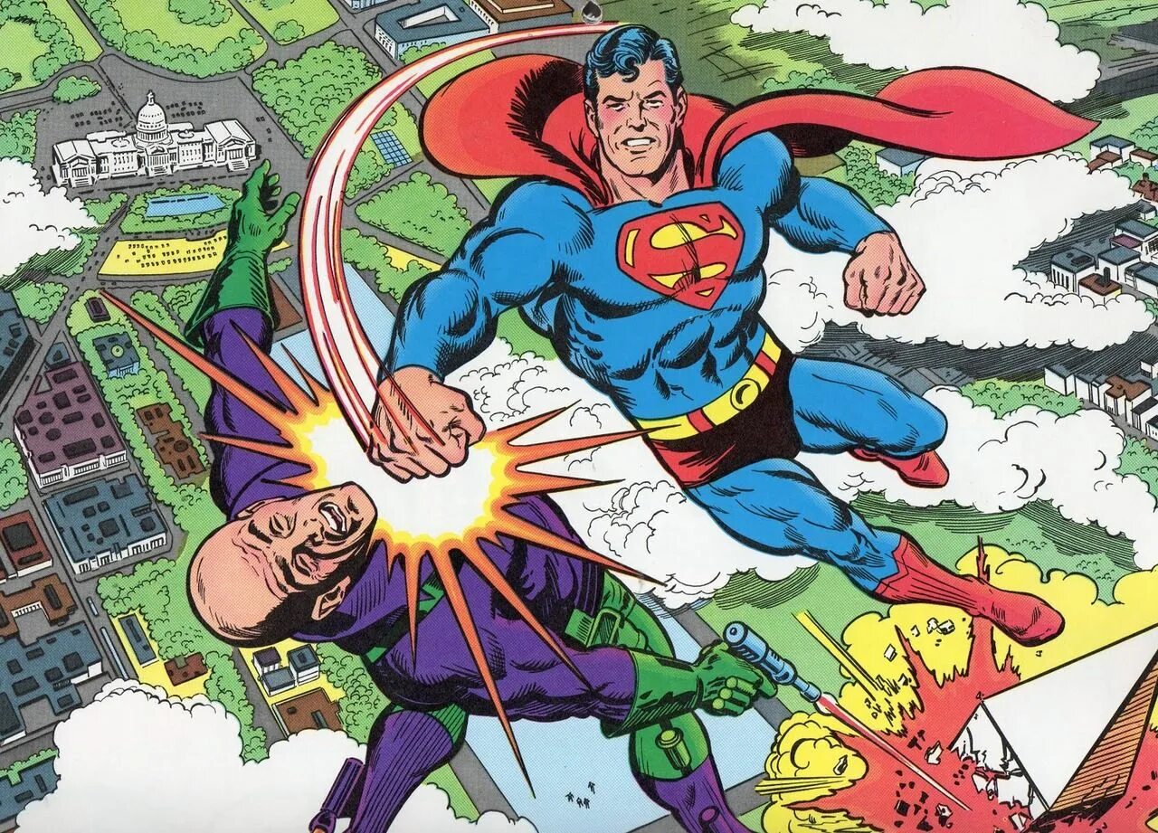 Superman vs Lex Luthor. Лютор Лекс vs Супермена. Супермен комикс. Сверхновый Супермен.
