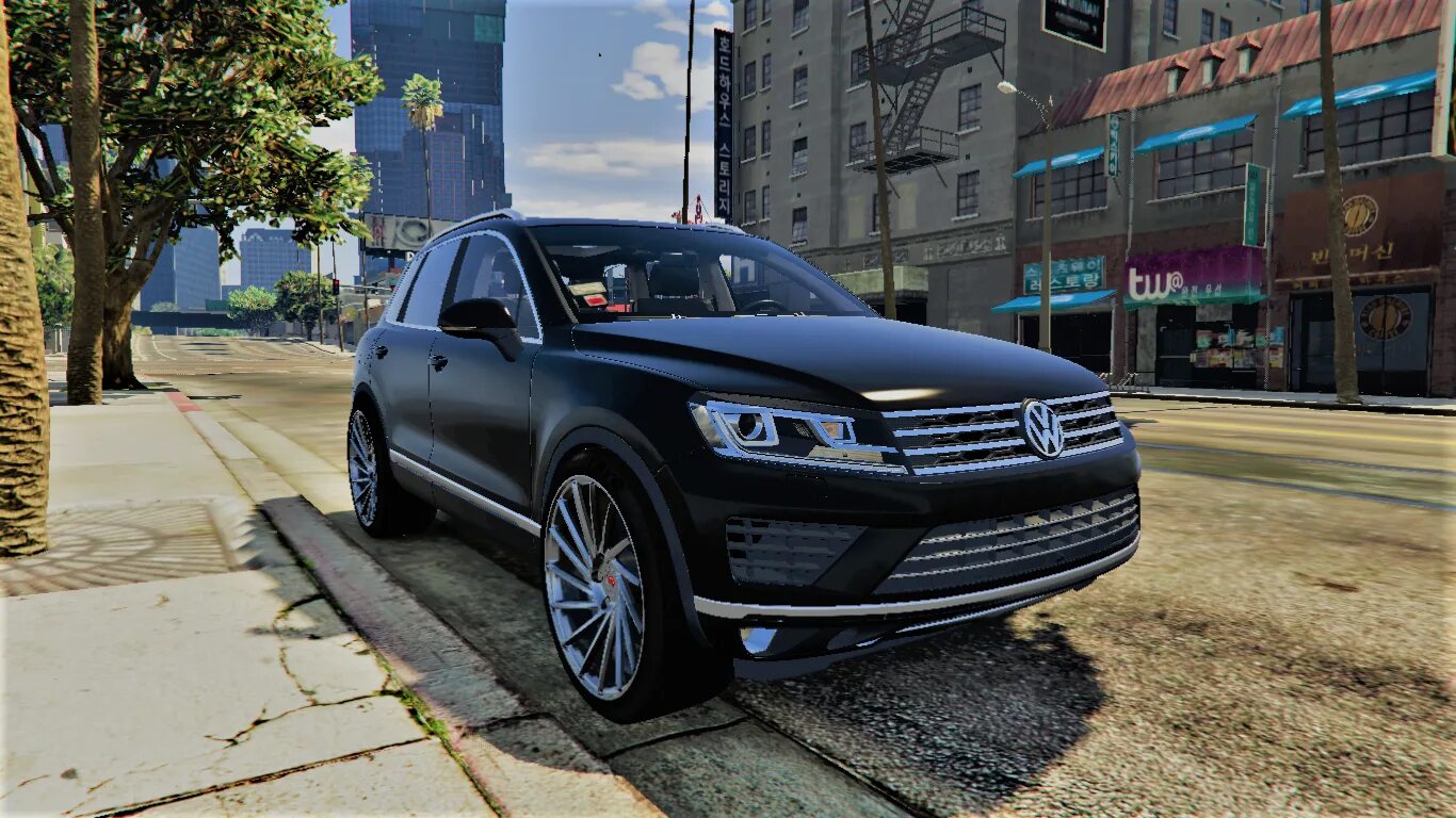 Мод на туарег. Фольксваген туарег гта 5. touareg gta 5 rp. фольксваген туарег гта 5 рп. volkswagen в гта 5.
