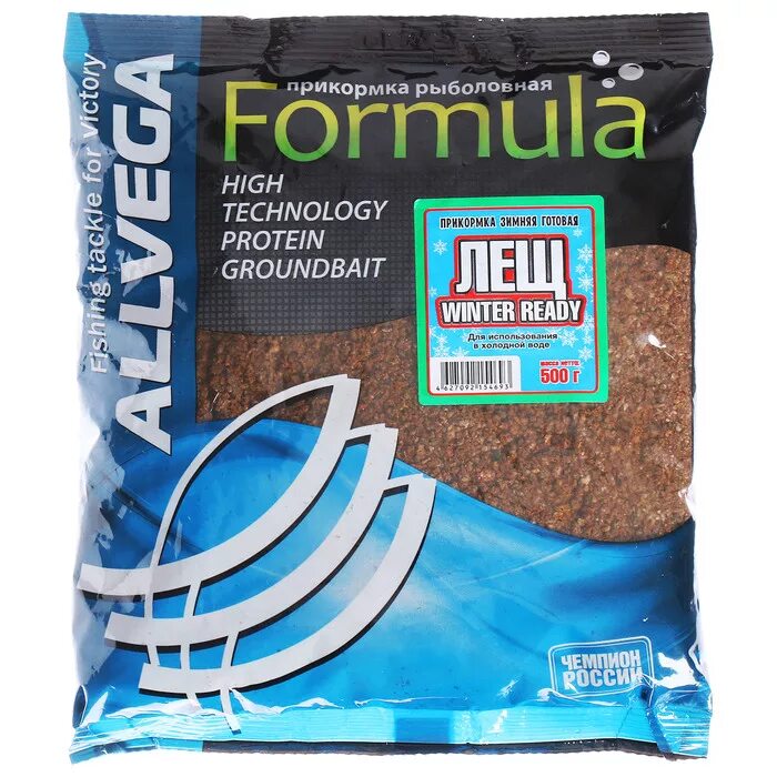 Прикормка ALLVEGA "Formula Bream". Прикормка ALLVEGA "Formula Gardon". Прикормка ALLVEGA зимняя. Прикормка ALLVEGA "Formula Bream" 0,5кг (лещ).