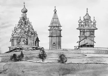 Зодчество рисунок